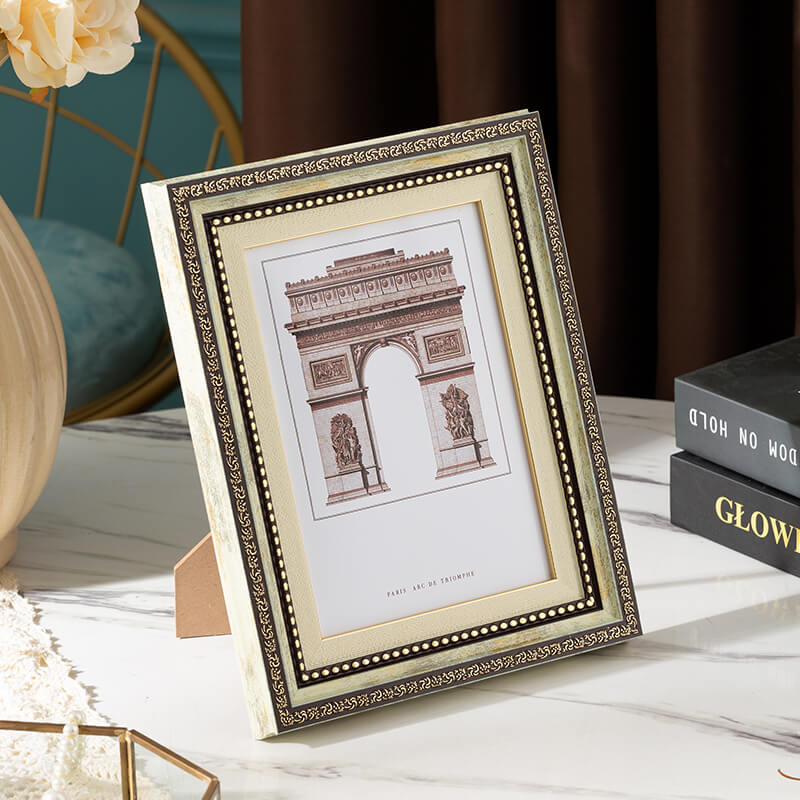 Cadre photo vintage en relief Lighteme