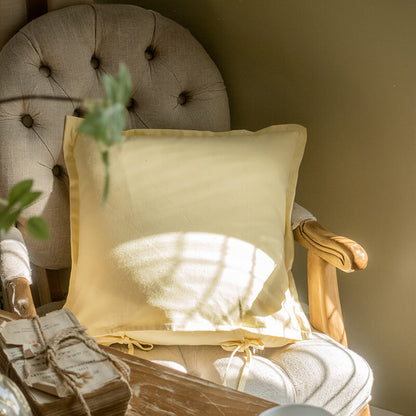 Lighteme Kissenbezug aus Baumwolle mit Vintage-Blumenmuster