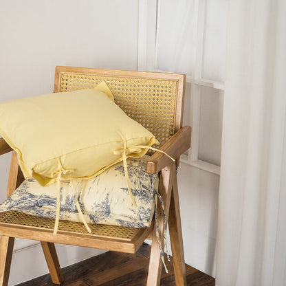 Lighteme Kissenbezug aus Baumwolle mit Vintage-Blumenmuster