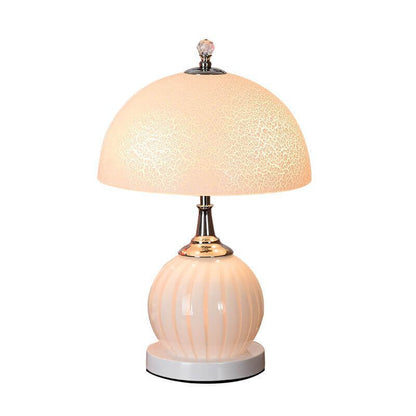 Lighteme Vintage Glas Crackle Tischlampe