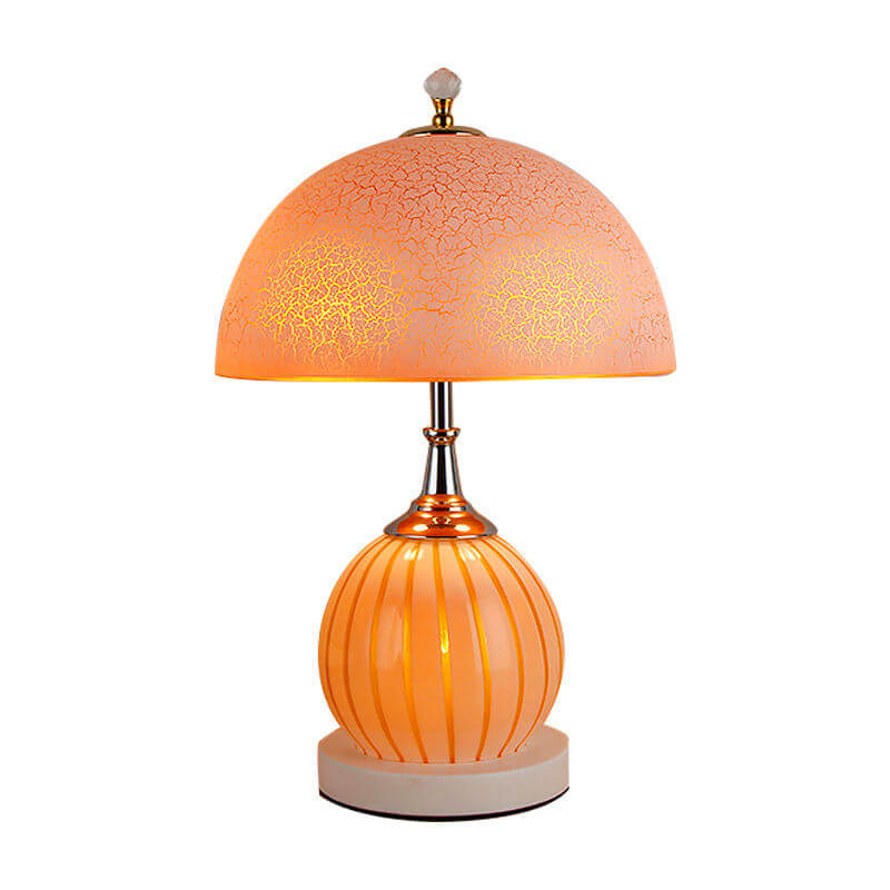 Lighteme Vintage Glas Crackle Tischlampe