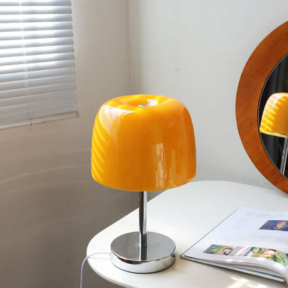 Lampe de table vintage en verre Lighteme