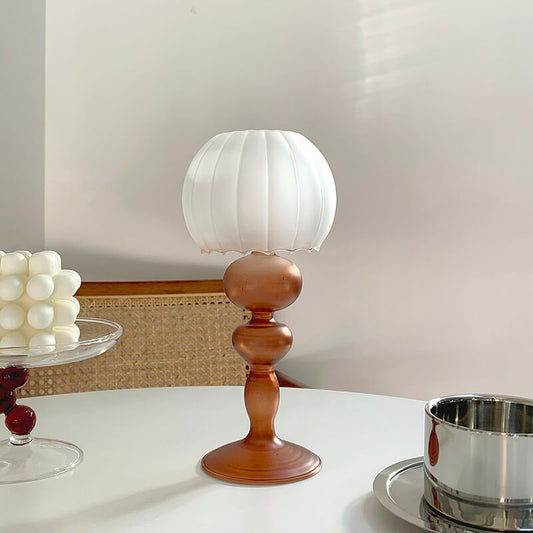 Bougeoir en verre vintage en forme de méduse Lighteme