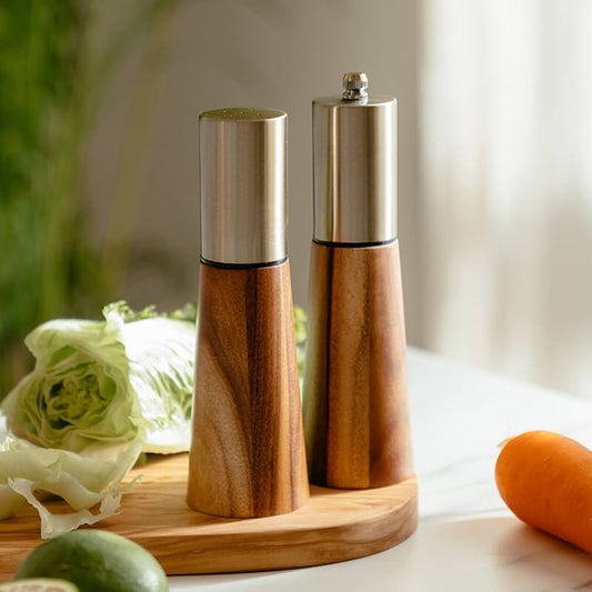 Lighteme Vintage Pfeffermühle aus Holz