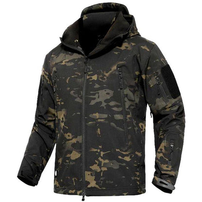 Lighteme Special Ops Softshell Taktische Militärjacke Mantel