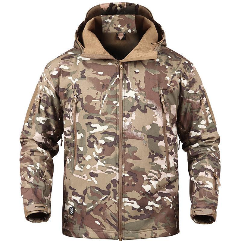 Lighteme Special Ops Softshell Taktische Militärjacke Mantel
