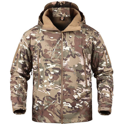 Lighteme Special Ops Softshell Taktische Militärjacke Mantel