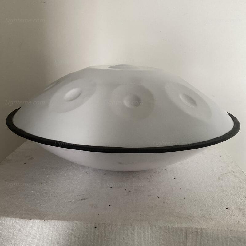 Lighteme Handpan Drum 22 Zoll 12 Noten C-Dur und Kurd/Celtic D-Moll aus Edelstahl Handpan Instrument