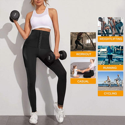 Lighteme Ceinture gainante pour femme, effet sauna, effet gainant