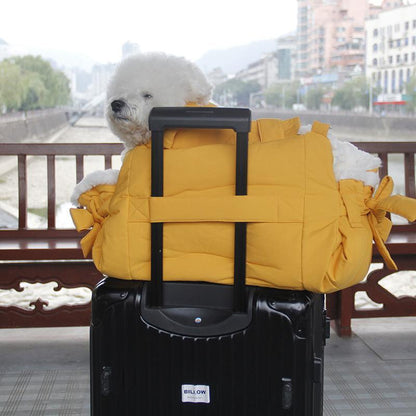 Sac de voyage Lighteme Warm Comfort pour chiens et chats (2 couleurs)