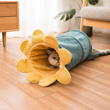 Lighteme Waschbarer Cord-Katzenspielzeug-Verstecktunnel (3 Farben)