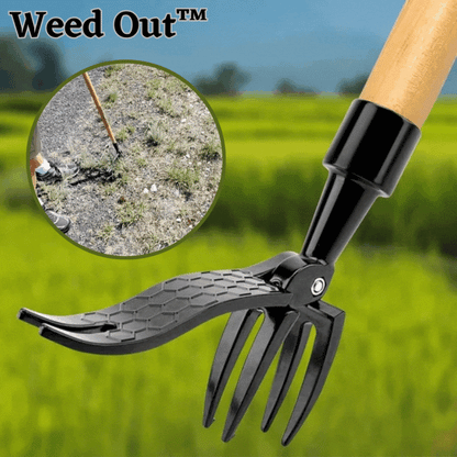 Fourche de désherbage de jardin Lighteme 2 en 1