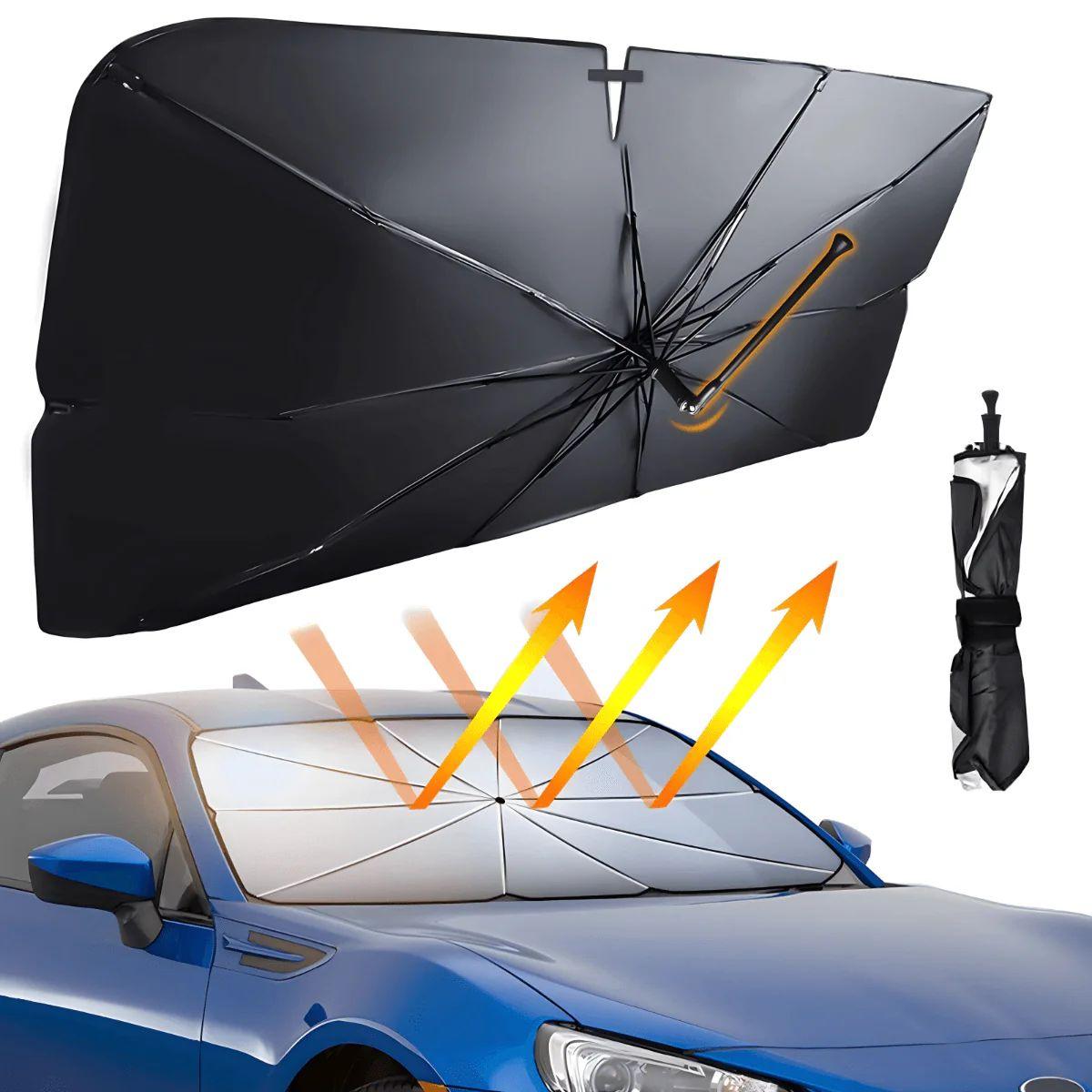 Lighteme Einziehbarer Auto-Sonnenschirm