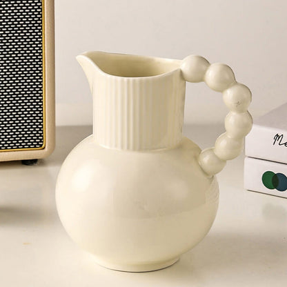 Lighteme Keramikvase in Kesselform