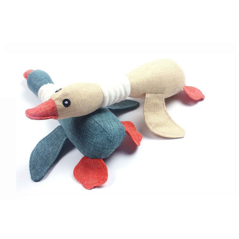 Jouet en lin pour chien Lighteme Wild Goose Dog (3 couleurs)