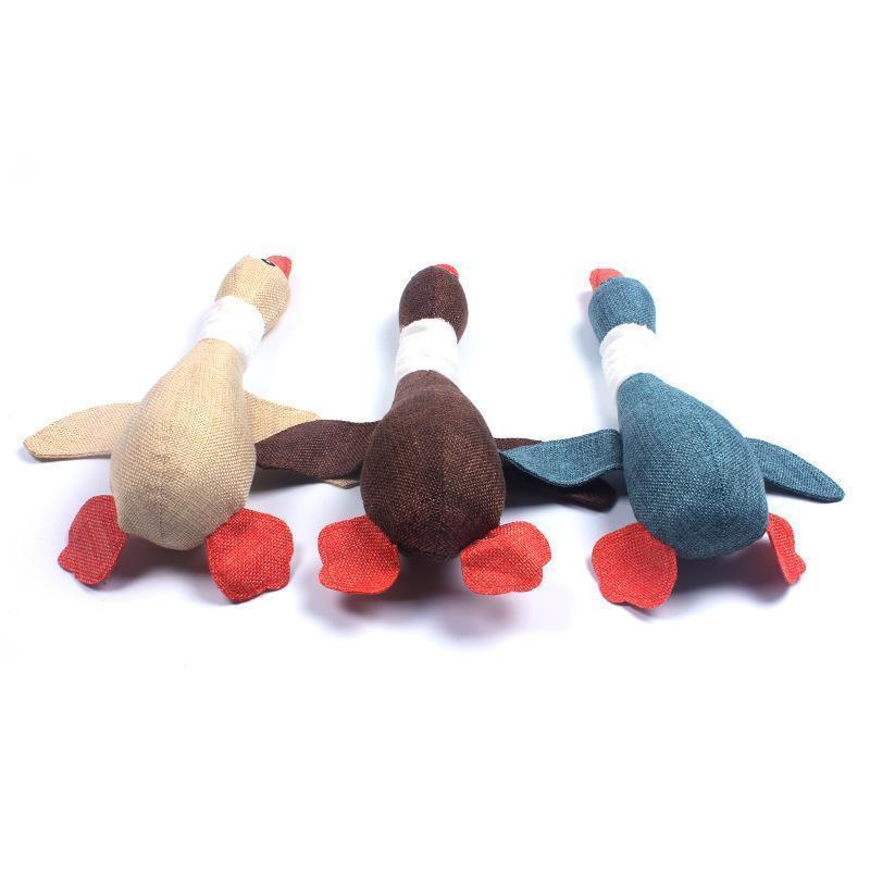 Jouet en lin pour chien Lighteme Wild Goose Dog (3 couleurs)