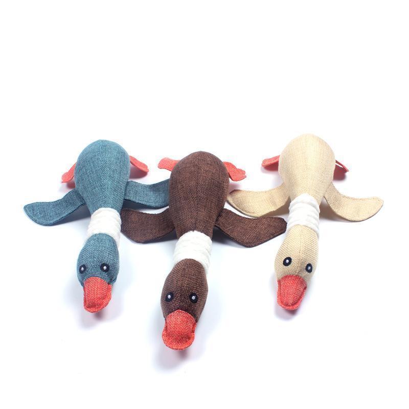 Jouet en lin pour chien Lighteme Wild Goose Dog (3 couleurs)
