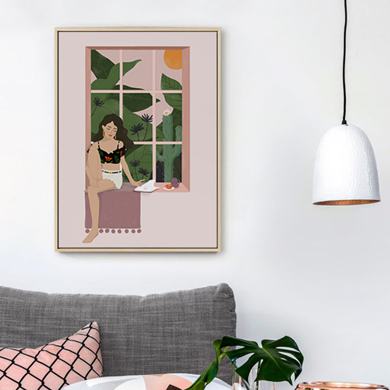 Lighteme Fenster Leinwand Kunst Malerei