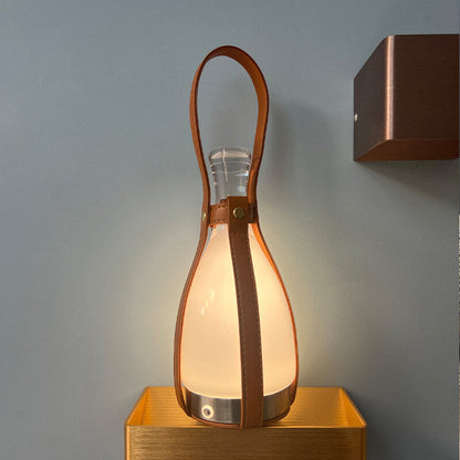 Lighteme Weinflaschen-Tischlampe