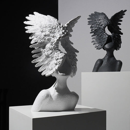 Sculpture de la figure de l'aile Lighteme