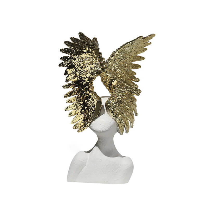Lighteme Flügelfigur Skulptur