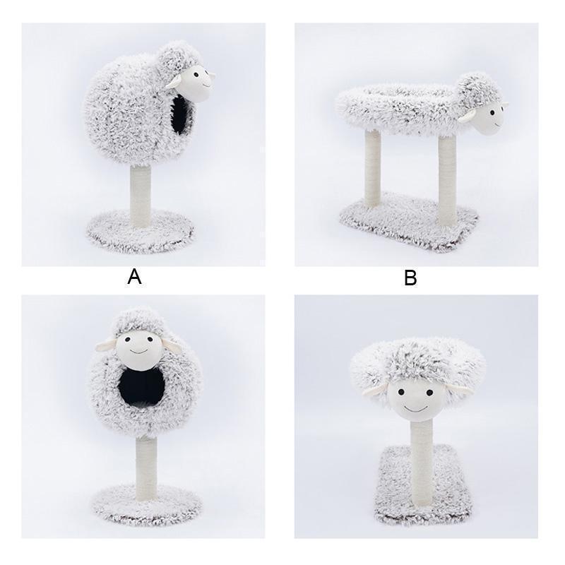 Lighteme Winter Lamb Shape Cat Tree (2 Types)