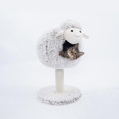 Lighteme Winter Lamb Shape Cat Tree (2 Types)