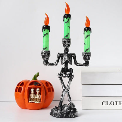 Chandelier squelette d'Halloween Lighteme avec lumières LED | ACHETEZ-EN 1, OBTENEZ-EN 1 GRATUIT (2 PIÈCES)