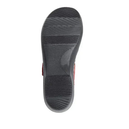 Lighteme Flache Sandalen mit Blumenmuster