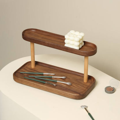 Support de rangement de bureau pour bijoux en bois Lighteme