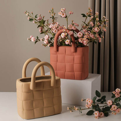 Vase en céramique tissé Lighteme