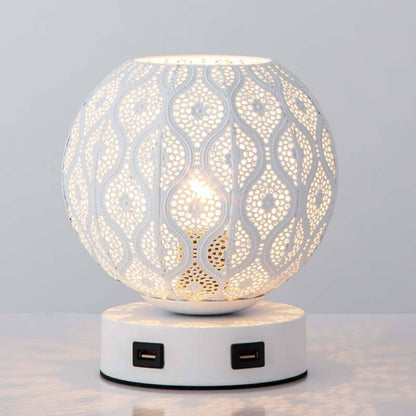 Lighteme Tischlampe aus Schmiedeeisen