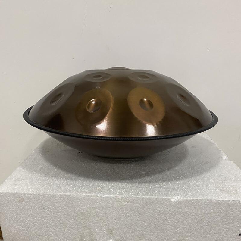 X-Star 22'' 9/10/12 Noten Handpan Drum aus 1,2 mm starkem Edelstahl, kurd/celtic d-Moll Space Drum Handpan