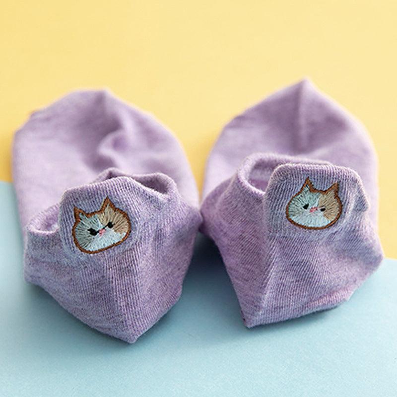 Chaussettes chat Lighteme Chaussettes mignonnes