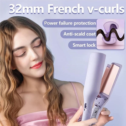 Lighteme French Wave Lockenstab