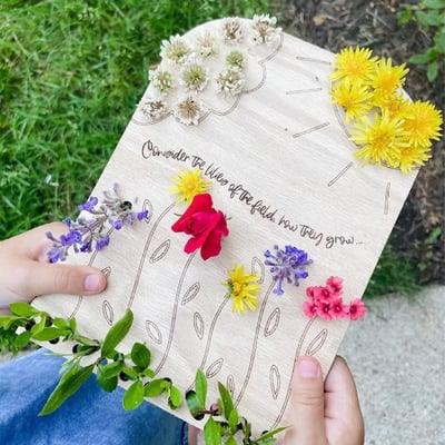 Lighteme Blumen- und Blatt-Sammelbretter | 3er-Set