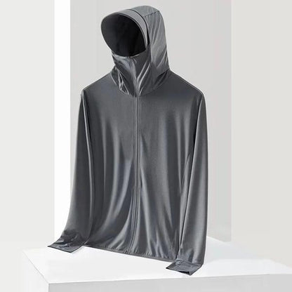 Lighteme Unisex Federleichter UV-Schutz Zip-Up Hoodie