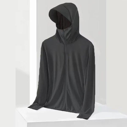 Lighteme Unisex Federleichter UV-Schutz Zip-Up Hoodie