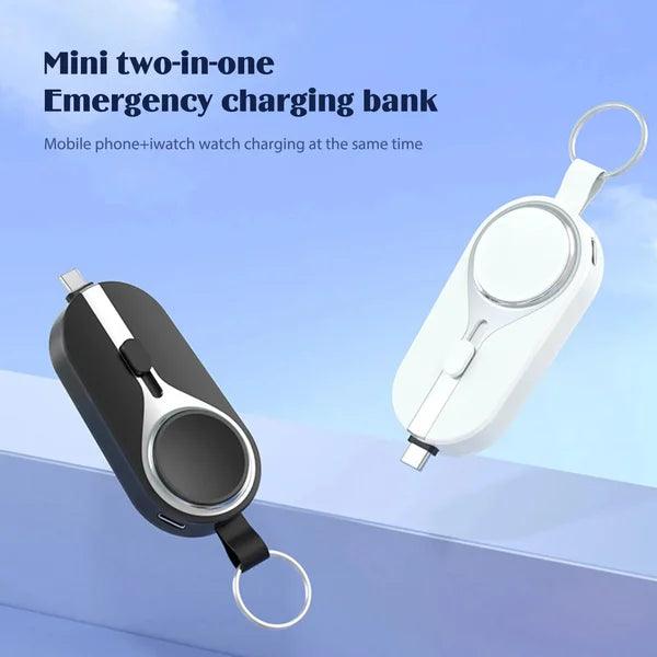 Lighteme 2 in 1 smartphone charger on your key ring