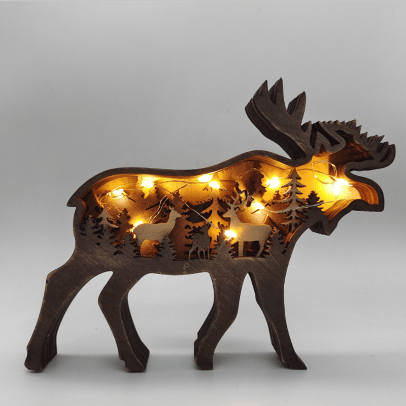 Décoration créative d'animaux de la forêt Lighteme