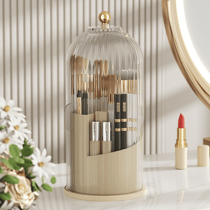 Lighteme 360° Make-up-Pinsel-Organizer + kostenlose Lippenstift-Aufbewahrungsbox