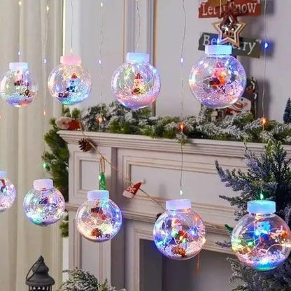 Anneaux/boules lumineux de décoration de Noël Lighteme