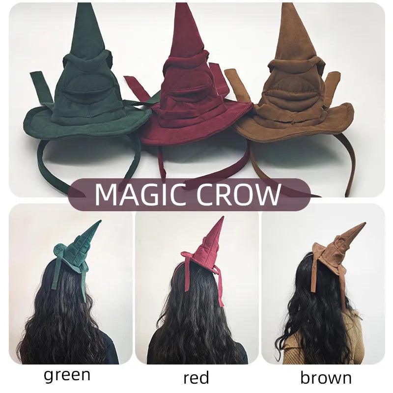 Serre-tête chapeau de sorcière Lighteme Halloween