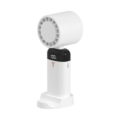 Tragbarer Ventilator von Lighteme mit Telefonständer