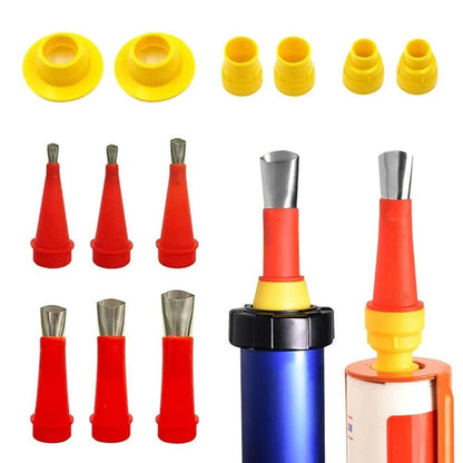 Ensemble d'outils de buse en caoutchouc intégrée universelle Lighteme