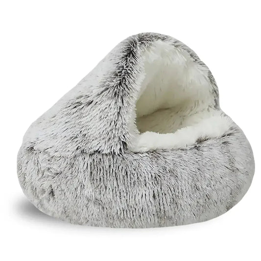 Lighteme Snuggle Cave Bed for Cats and Small Dogs
