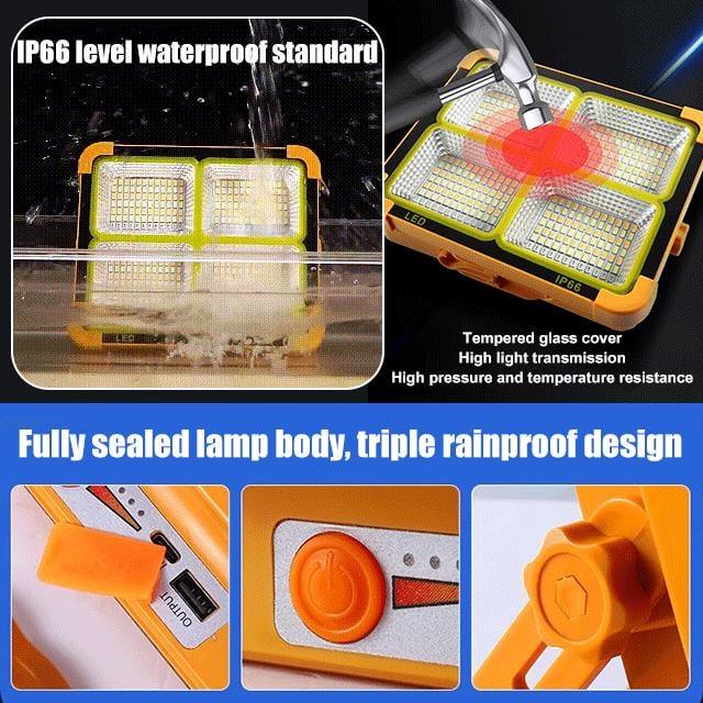 Lampe solaire d'extérieur portative Lighteme