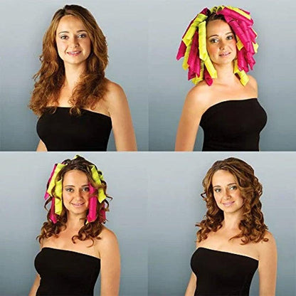 Lighteme Lockenstab zaubert perfekte Locken über Nacht ohne Hitze, ohne Schäden
