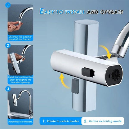 Lighteme Wasserfall Küchenarmatur