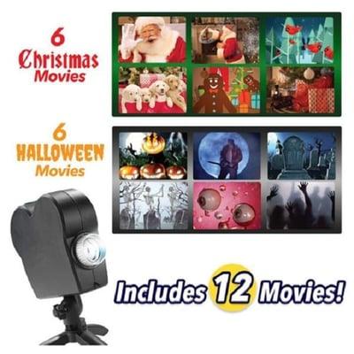 Projecteur Lighteme HALLOWEEN avec écran